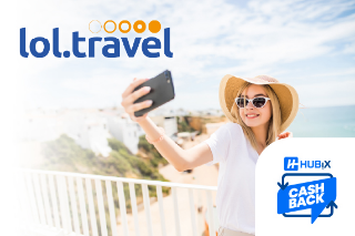 lol.travel nuovo partner Hubix: prenota voli online e accumula cashback